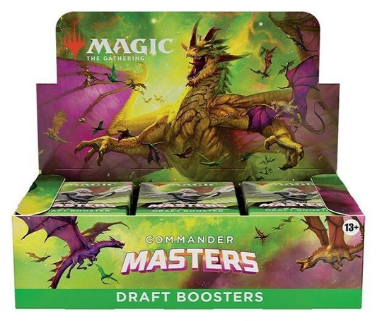 Magic Commander Masters Draft Booster Box