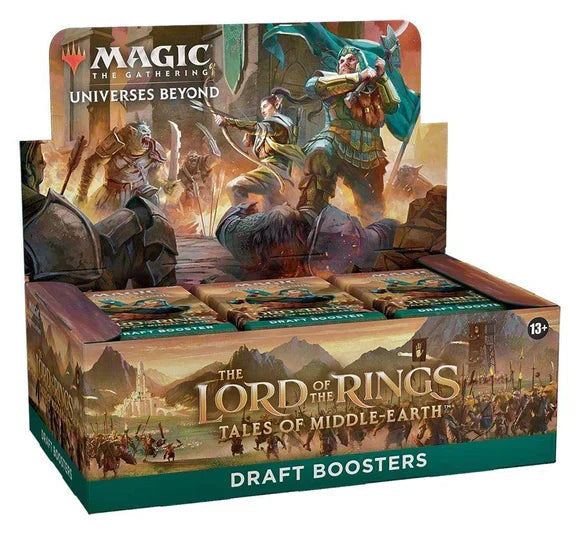 Magic The Lord of The Rings: Tales of Middle-Earth Draft Booster Box ...