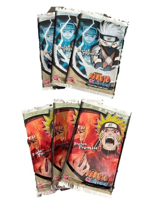 Naruto Shippuden Broken Promise Booster Pack (Lot of 8)
