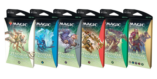 Magic the Gathering : Zendikar Rising Theme Booster Packs (Lot of 6 Theme Boosters Packs)