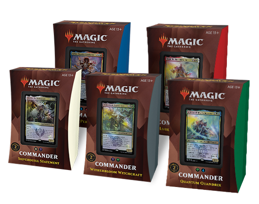 Magic the Gathering  Strixhaven Commander Case (5 Mini Decks per Case)
